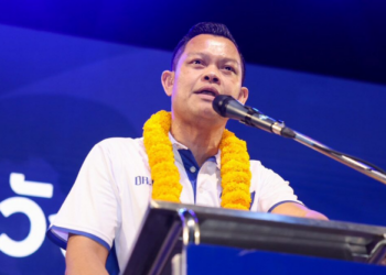 ธนกร ลั่น “สมบัติพ่อเฒ่า” คือ ‘อนุทิน’ ไม่อยากอยู่ดักดาน อย่าเชื่อสีฟ้า ขอคนนครฯ เลือกภท