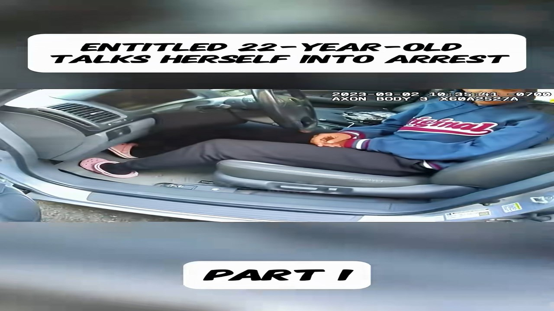 Parte 2 : Entitled 22-Year-Old Talks Herself into Arrest#cops #copsusa��� #policeofficer #bodycam #foryou