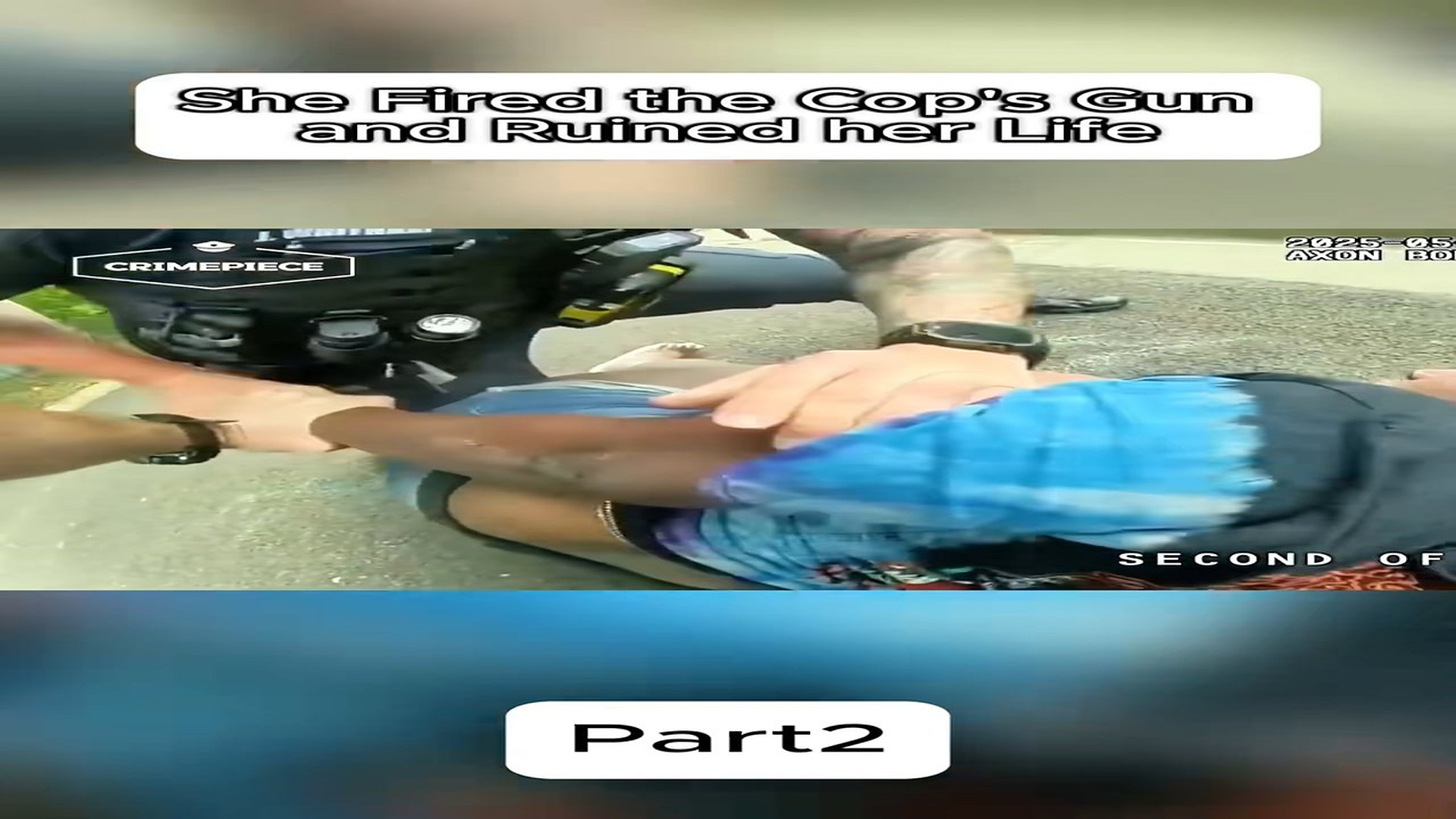 Full Video : She Fired Cop s Gun Ruined her Life#cops #copsusa #policeo