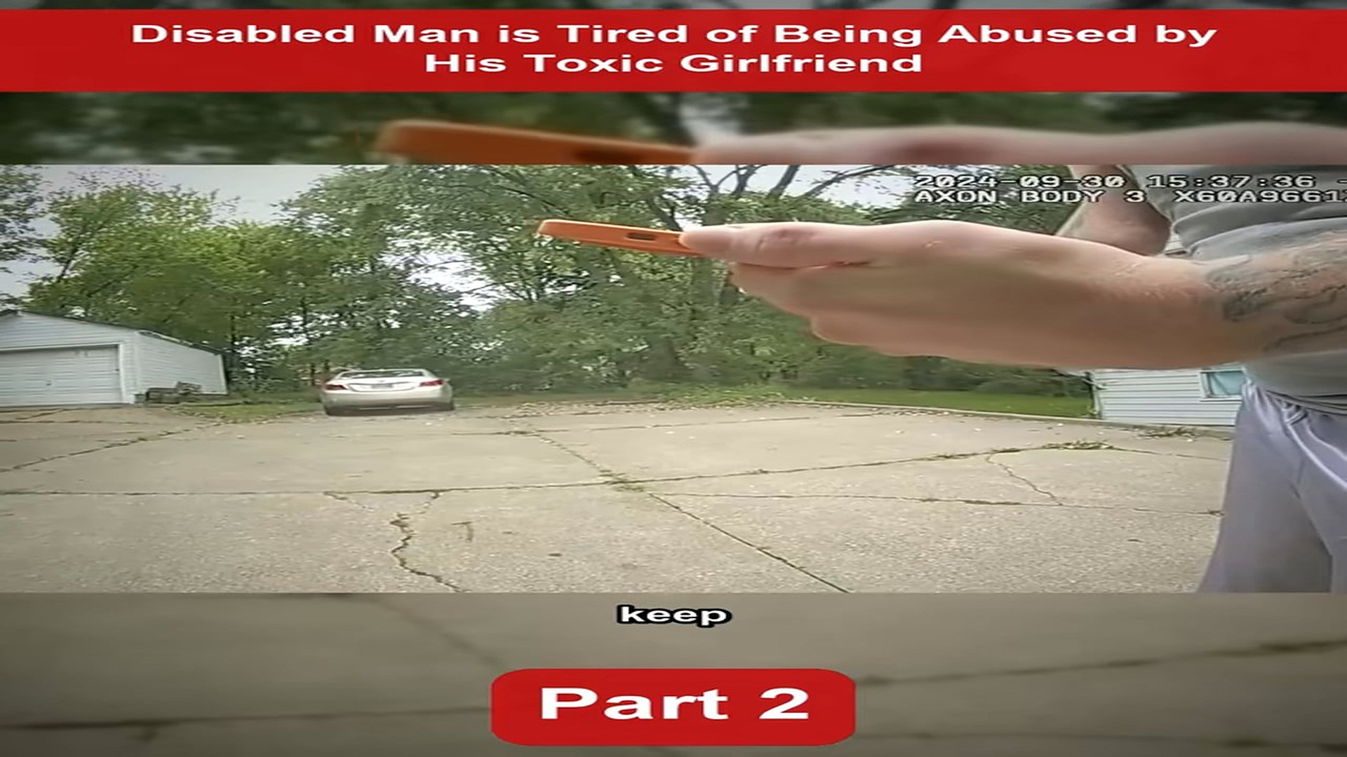 Full Video : Disabled Man is Tired of Being Abused by His Toxic Girlfriend #cops #bodycam #police #copsusa��� (1)