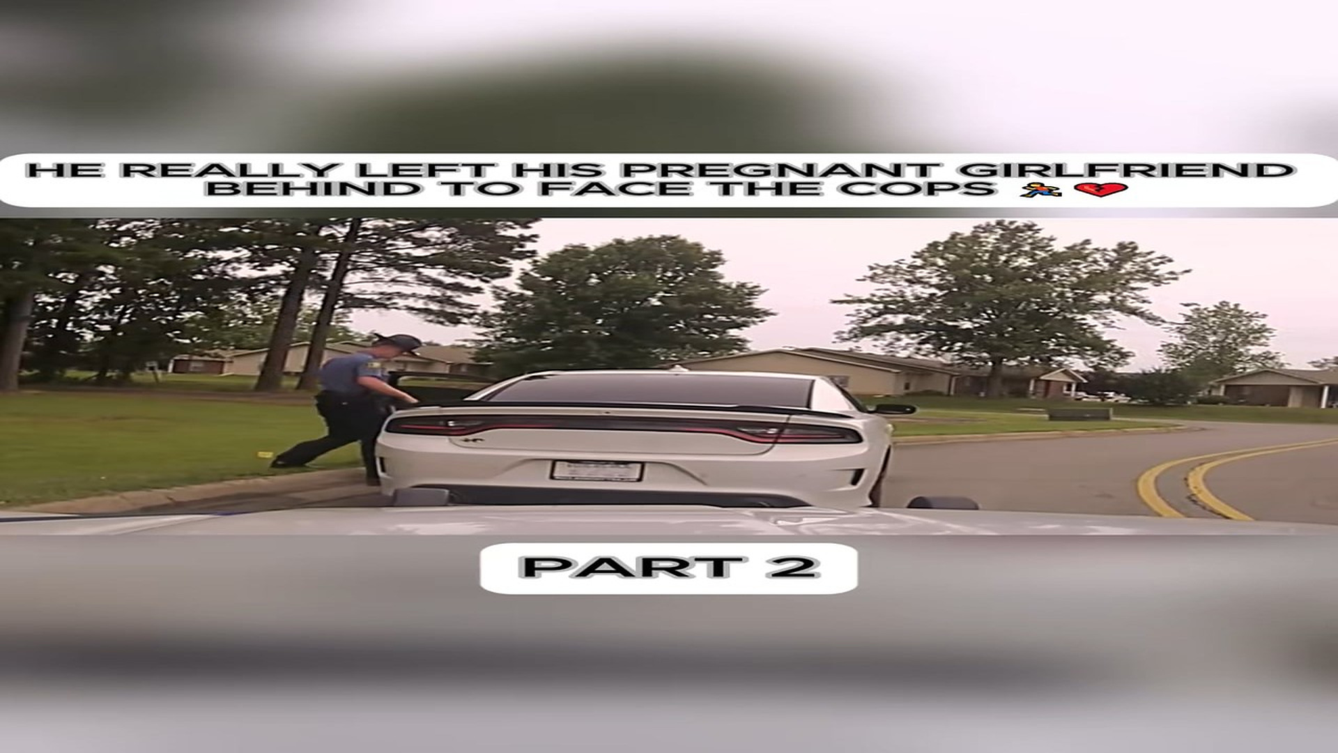 Full Video : He really left his pregnant girlfriend behind to face the cops �♂️� #cops #copsoftiktok #policeof (1)