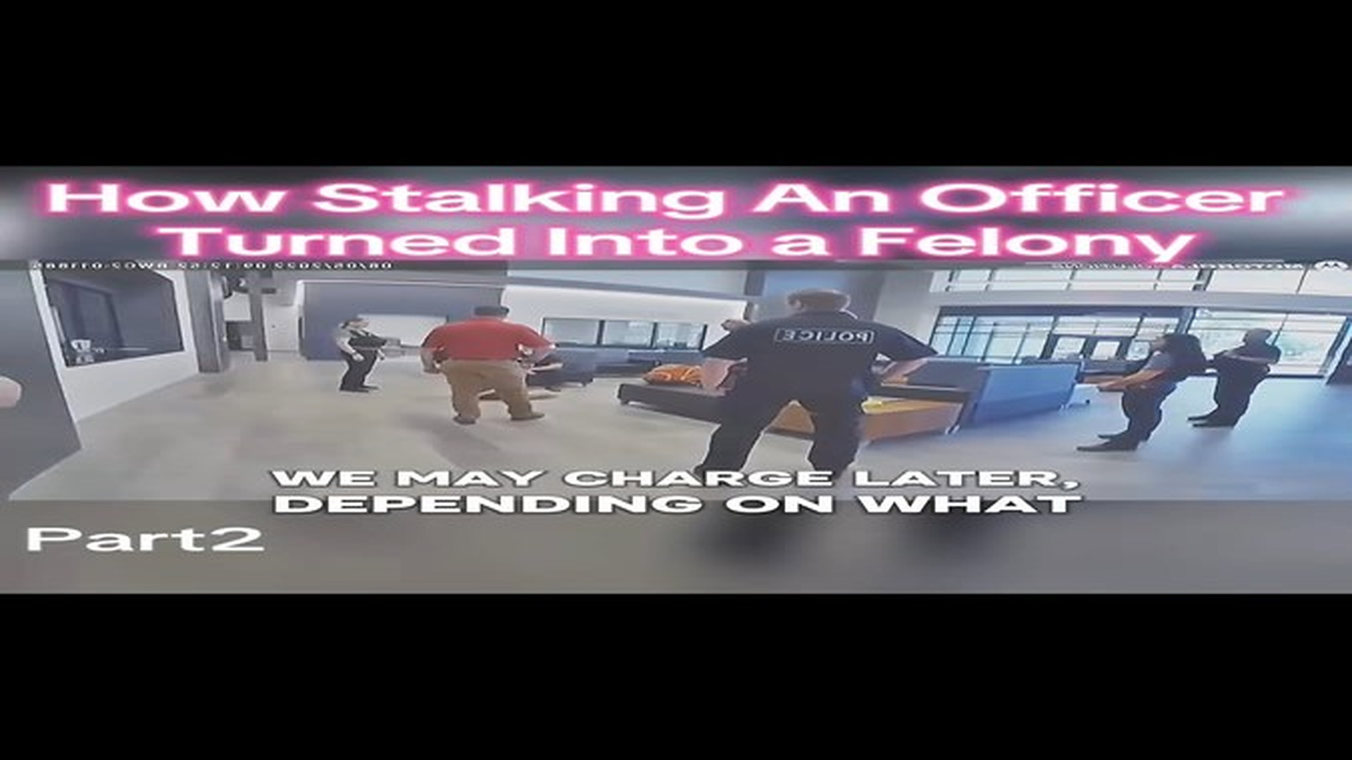 Full Video : How Stalking An Officer Turned Into a Felony part2#cops #copsoftiktok #police #policeofficer #viral | Giovany Witter