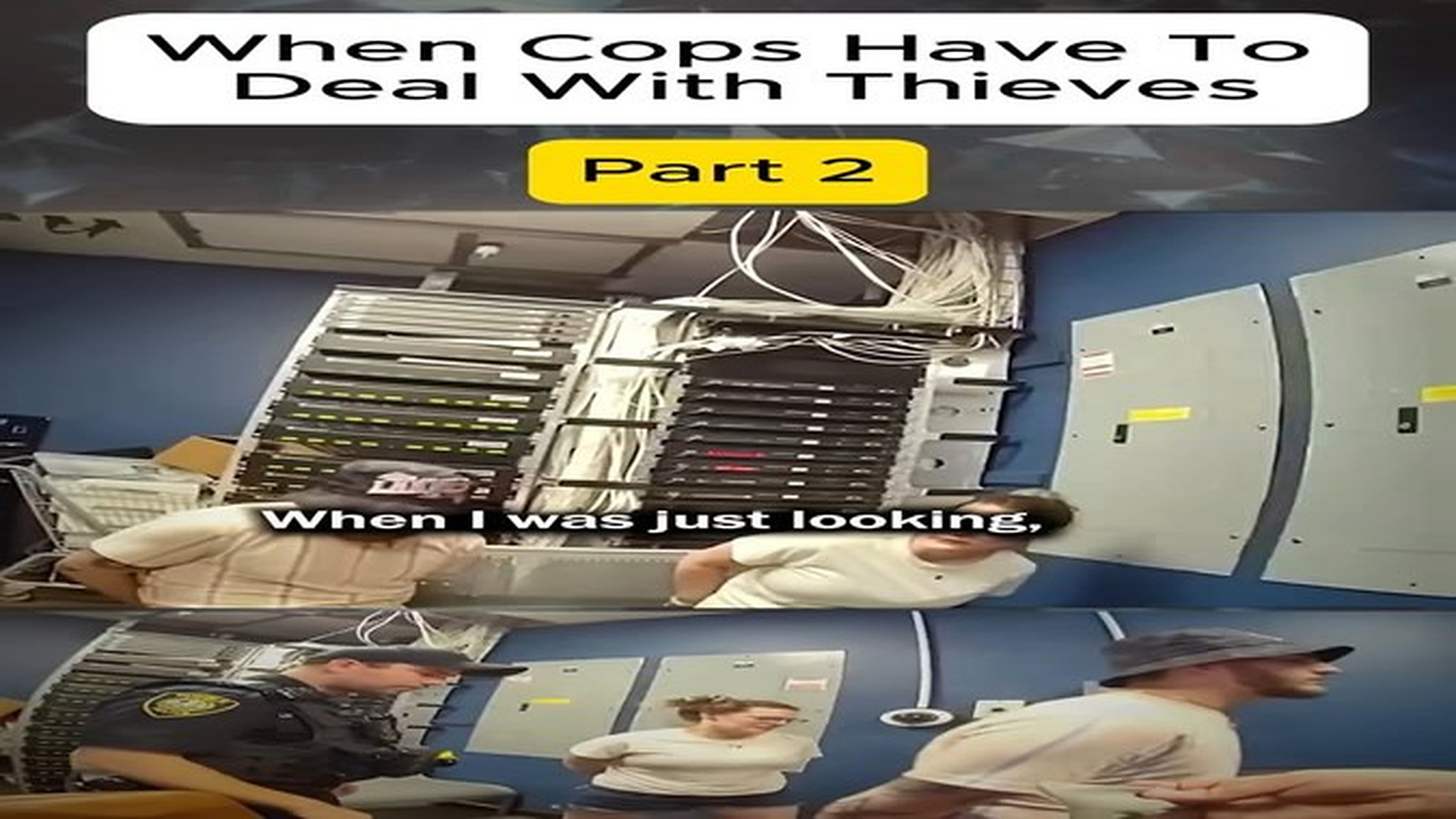 Full Video : When Cops Have To Deal With Thieves_P2 #police #cops #criminal #law #cases #judge #policeusa #suspec | Giovany Witter